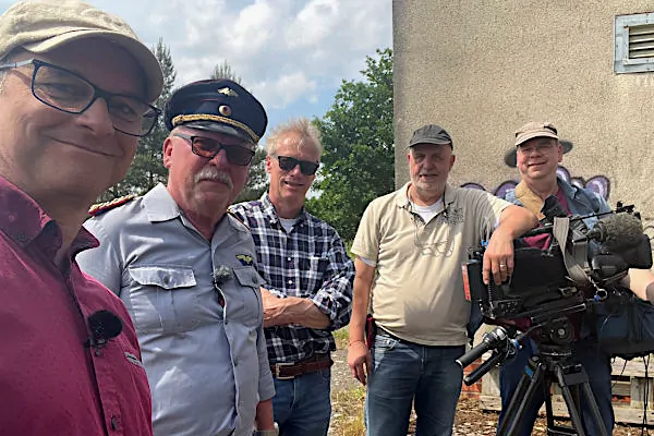 Filmteam NDR Hamburg Bahnhof Schwanheide