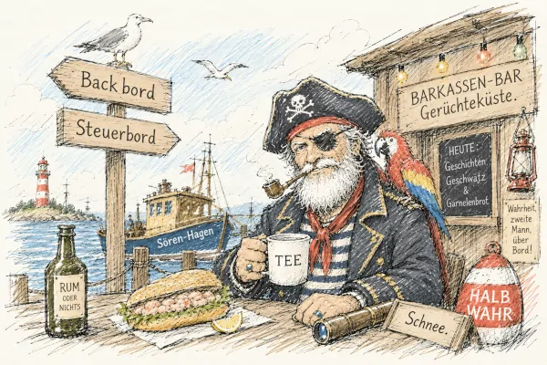 Lesebühnentext: Hörensagen – Reise an die Gerüchteküste